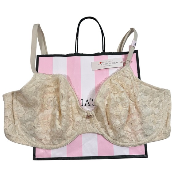 Victoria's Secret Body By Victoria Invisible Lift Lace Bra 40D NWT - Picture 1 of 9